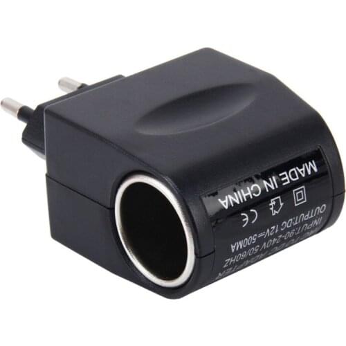 Household 90-240V 50HZ AC/DC Car Cigarette Lighter Conversion Plug 220V to 12V Power Adapter for LED light strips 6*5*4cm
