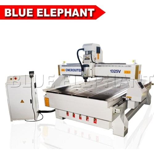 Blue elephant 1325 good quality cnc wood 3d wood design cutting machine wood cnc router low price with vacuum working table