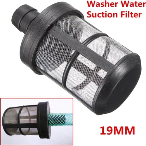 Plastic Water Suction Filter for High Pressure Washer 19mm Connector Dust Strainer Water Pump 1Pc