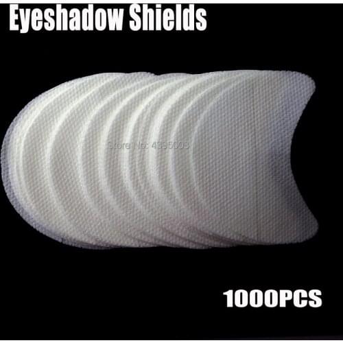 Wholesale (1000 pieces/lot) Free shipping Self Adhesive Convenient Disposable eye Shadow Shields sticker For perfect eye makeup