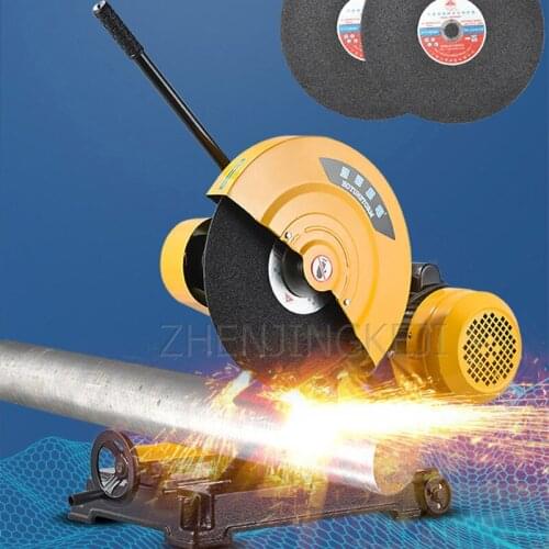 Industrial Grade Heavy Cut Machine All Copper Wire Steel Wood Profile Three Phase High Power 3KW Cut Machine Accessories Shelf