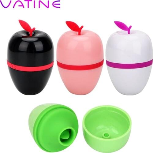 VATINE Creative Apple Tongue Vibrator Nipple Massager Clitoris Stimulation Erotic Toy Adult Products Sex Toys for Women