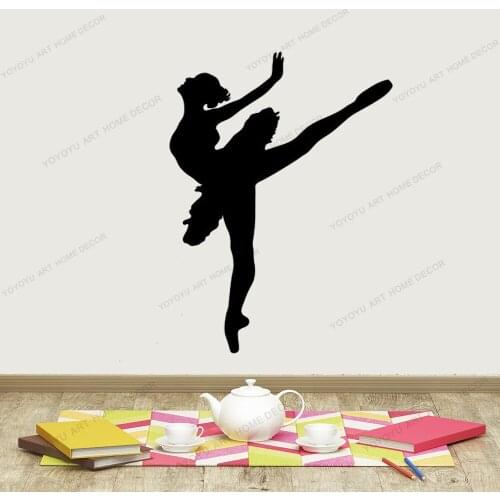 Laptop Vinyl Decal Sticker Ballet Art Dancer Dancing Ballerina Computer Tablet Notebook Keyboard Phone Wall Murals Décor yw-590