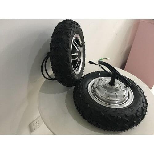 10 Inch single shaft 36V 250W hub motor for electric hover board