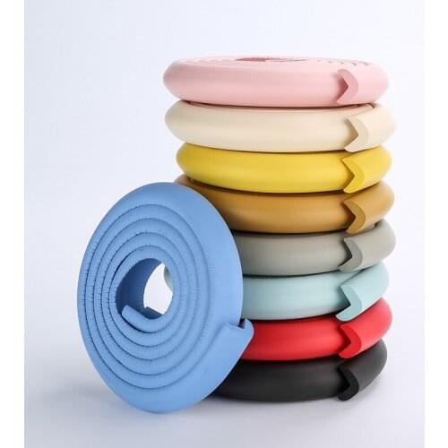 2M Children Protection Table Guard Strip Baby Safety Products Glass Edge Furniture Horror Crash Bar Corner Foam Bumper Collision