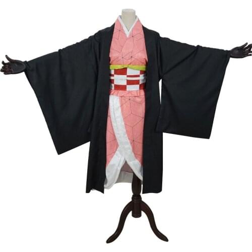 2019 Cosplay Costume Demon Slayer Kamado Nezuko Kimono For Christmas Halloween costume