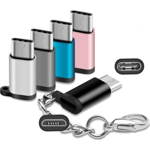 5pcs buckle USB 3.1 Type C OTG Adapter phone Micro USB Female to USB C Male Converter For Samsung Note 8 S8 xiaomi letv Huawei
