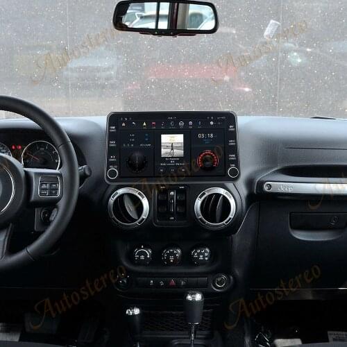 AHD MAX-PAD Android 9.0 For Jeep Wrangler Jeep Rubicon 2010-2017 Car Multimedia Player Car GPS Navigation Headunit Tesla Radio