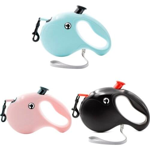 Retractable Pet Dog Automatic Roulette Leash Reflective Traction Rope Walking Leash Lead Belt For Small Large Dogs