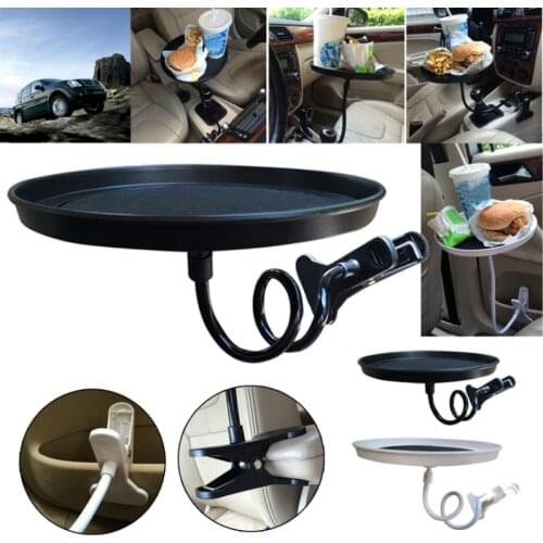 Car Drinks Holders Cup Holder Drink Coffee Bottle Organizer Accessories Food Tray Automobiles Table For Burgers French Fries