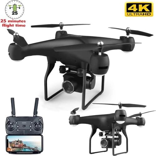 JIMITU RC Drone UAV with Aerial Photography 4K HD Pixel Camera Remote Control 4-Axis Quadcopter Aircraft Long Life Flying Gifts
