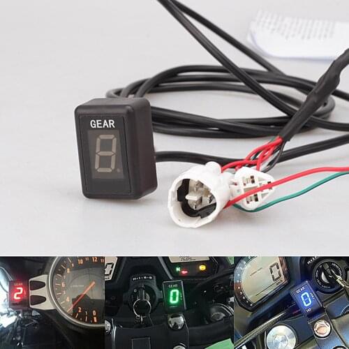 Motorcycle LCD Electronics 6 Speed 1-6 Level Gear Indicator Digital Gear Meter Accessories For KTM 1190 Adventure 2013 - 2017 16