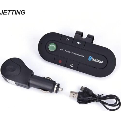 FM Transmitter MP3 music Player Hands free Speakerphone Wireless Bluetooth Handsfree Car Kit For Mobile Phone Dual Phone Connect