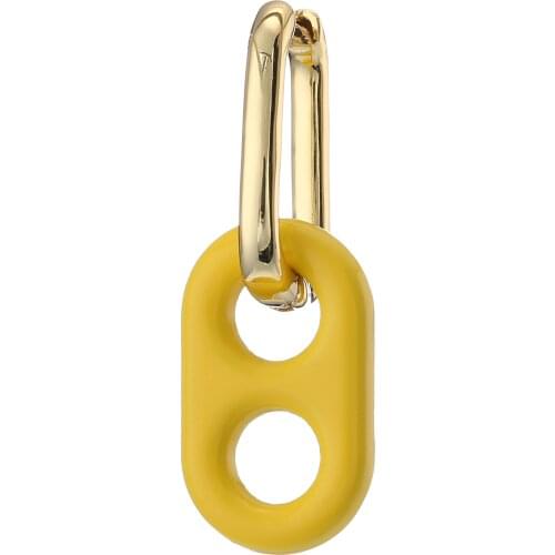 HECHENG 1pc colorful hole Drop Earring wholesale for Women Neon Fluorescent Jewelry VE280