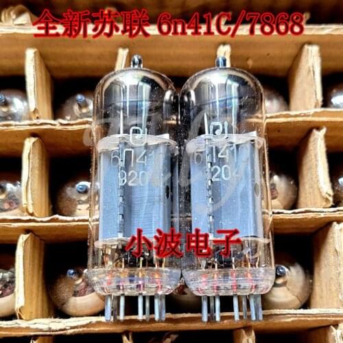 The new Russian 6n41C vacuum tube can replace the 7868 tube, high quality and precise matching