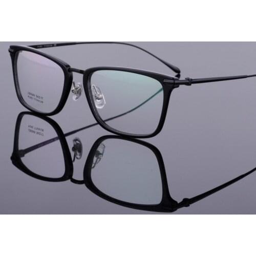 Mens and Womens New Pure Titanium Glasses Frame High Quality Plate Titanium Frame Full Frame Glasses Prescription
