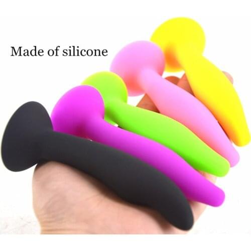 Silicone Butt Plug Smooth Touch Anal Plug G-Spot Prostate Massager Clitoris Stimulator Anal Sex Toys for Woman Men Gay
