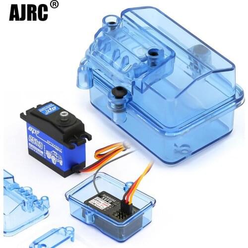 Waterproof Receiver Box for RC car Remote control car model ship RC Crawler Axial SCX10 90046 Trsxxas TRX4 YIKONG HSP D90 D110