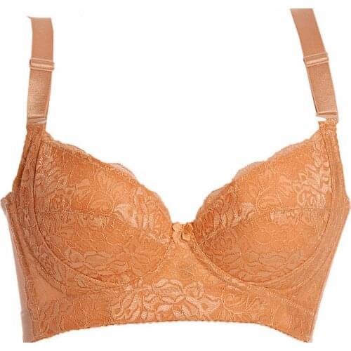 Plus size Lingerie Underewar bralette Push Up Bra for great mother women big plus size 40 38 36 34 C D E F cup bras vs bh C3322