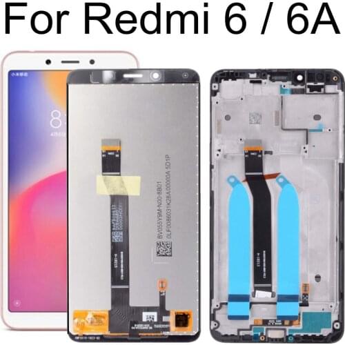 5.45'' LCD For Xiaomi Redmi 6A LCD Display Touch Screen Assembly Replacement Accessories For Xiaomi Redmi 6 LCD