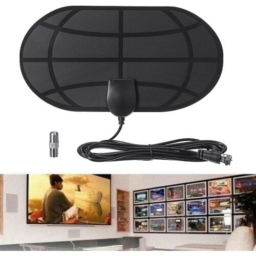 1pc Indoor 980 Miles Digital Antena TV Aerial Amplified HDTV Antenna Freeview isdb-tb Local Channel Broadcast Accessories Tool