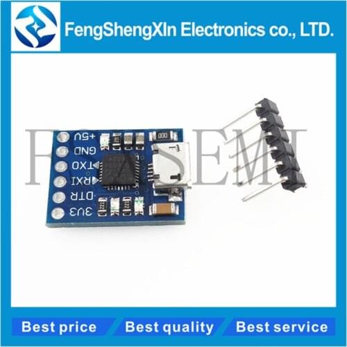 1pcs/lot CP2102 MICRO USB to UART TTL Module 6Pin Serial Converter UART STC Replace FT232 NEW for Arduino