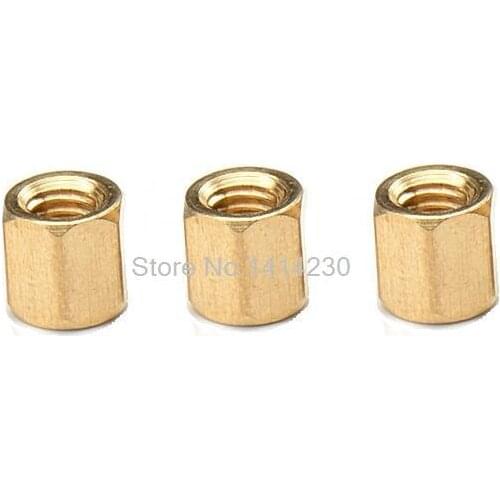 10Pcs M3 6MM Height Hollow Copper Pillars M3*6MM