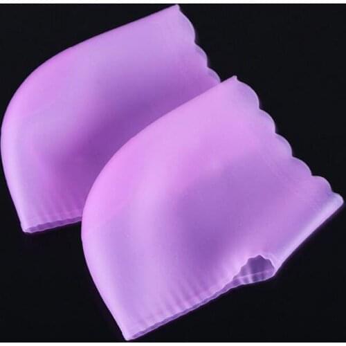 8pairs/lot Moisturizing Gel Foot Care Tool Delicate Beautify Silicone Heel Socks Like Cracked Foot Skin Care Protector MR011