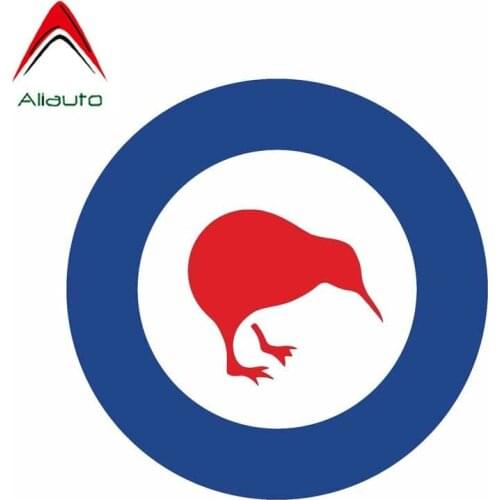 Aliauto Personality Car Sticker New Zealand Air Force Waterproof Sunscreen Anti-UV Reflective Decal Window PVC,12cm*12cm