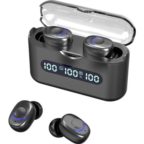 TWS Bluetooth-compatible 5.0 Earphones 2200mAh Charging Box Wireless Headphone Stereo Sports Waterproof Earbuds Headset With Mic