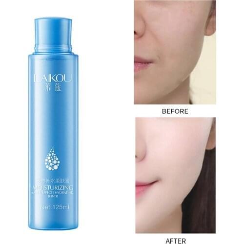 125ml Moisturizing Toner Oil Control Soft Skin Fusion Hyaluronic Acid Aloe Extract Seaweed Extract Suitable All Kinds Of Skin