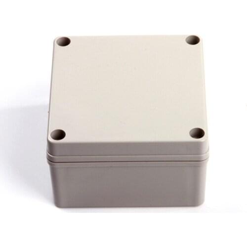 Hot Sell Waterproof ABS plastic enclosure Use for Junction Box /Switch Box/Controll Box 125*125*75mm