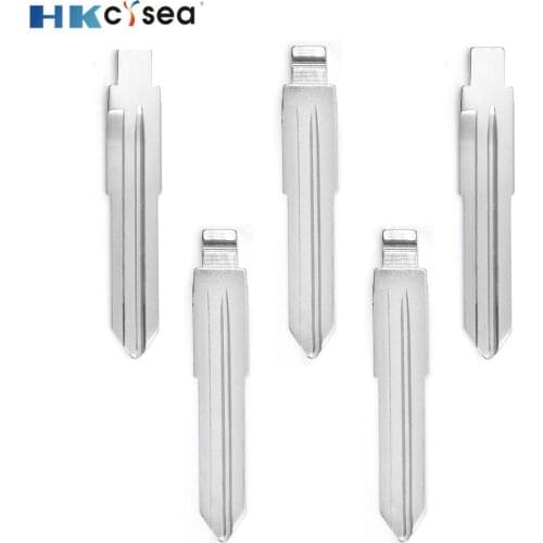 HKCYSEA KD#09 KD JMD VVDI Remote Uncut Blank Metal Blade Type MAZ24 #09 for Mazda Remote Car Key Remote Blade Replacement