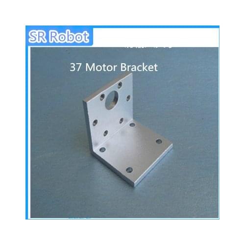 Metal 37 Motor Bracket For DC Steering Gear Motor Supporting Mount Holder Fixed Stent For Robot Frame DIY RC Electronic Toy RC