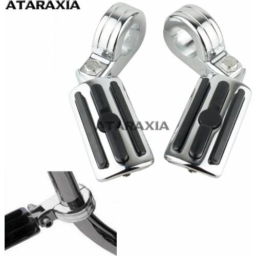 Motorcycle Highway Pegs Engine Guards Foot Pegs Mounts Moto Foot Rest Pedal case for Harley Honda Yamaha Suzuki Kawasaki