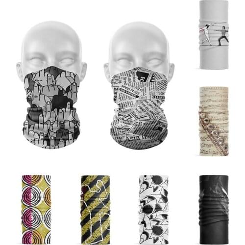 Mens Sports Riding Face Neck Ring Scarf Seamless Tubular Dustproof Headwear 3D Magic Handkerchief Head Wrap Women Cover Bandana