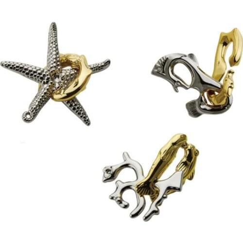 Desk Novelty 3D Metal Puzzle Brain Teaser Game Toys for Adults Children