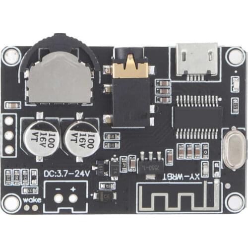 DC 3.7-24V Bluetooth 5.0 Decoder Board Stereo Audio Module Wide Voltage Speaker Amplifier For XY-WRBT Stable