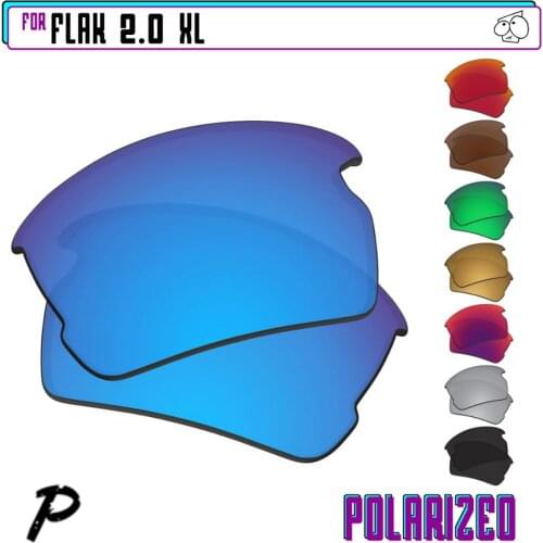 EZReplace Polarized Replacement Lenses for - Oakley Flak 2.0 XL Sunglasses - Multiple Options