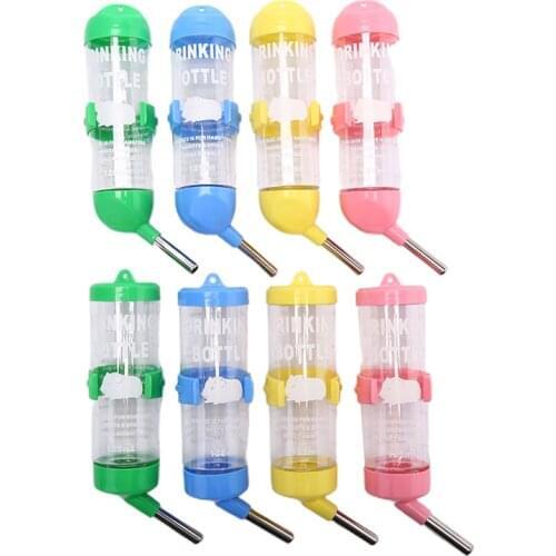 Portable pet water bottle Pet Automatic Drinking Water Fountain Water Feeder Bottle for Small Rabbit Hamster