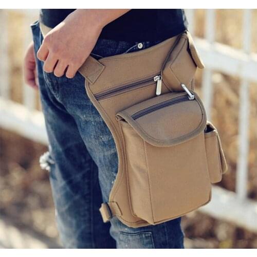 Scione Military Waist Fanny Pack Weapons Tactics Ride Leg Bag For Men Waterproof Drop Utility Thigh Pouch Multi-Purpose Hip Belt