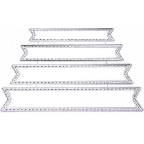 Frame Cutting Dies Stencil DIY Scrapbooking Embossing Album Paper Card Crafts