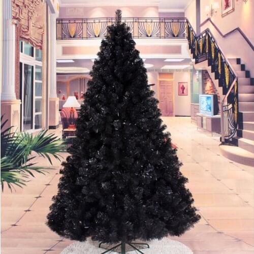 Christmas tree 2.1M/2.4M Christmas tree black Christmas tree factory outlets arranged Supplies