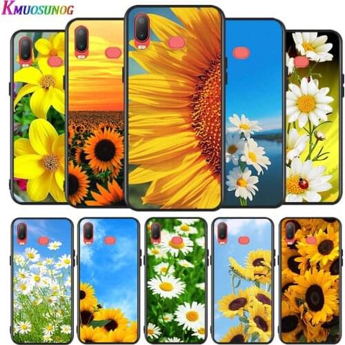 Beautiful Sunflowers Silicone Cover For Samsung Galaxy A9 A8 Star A7 A6 A5 A3 Plus 2018 2017 2016 A750 Phone Case