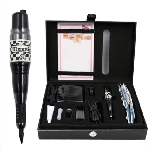 USA Mosaic Tattoo machine Kits Permanent Makeup Rotary Machine Pen Beauty Equipment For Eyebrow Eyeliner Lips Cosmetics