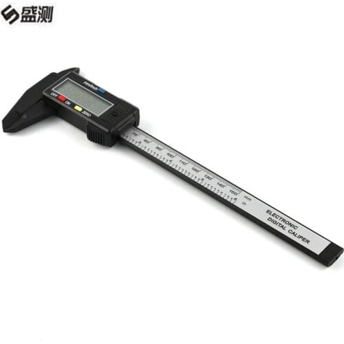 150mm LED Electronic Digital Plastic Vernier Calipers Ruler Measuring Instruments Tool Caliper Vernier Gauge Micrometer D1001