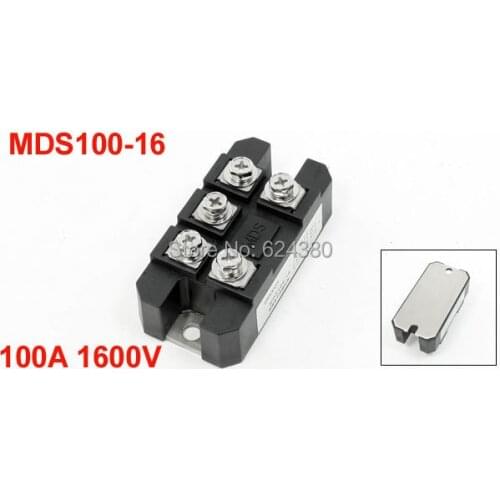 AC 1600V 100A Three 3 Phase Diode Module Bridge Rectifier MDS-100A