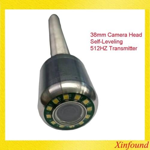 38MM pipe camera Self-Leveling 512hz Transmitter large tube industrial endoscope drainage sewer internal inspection detection