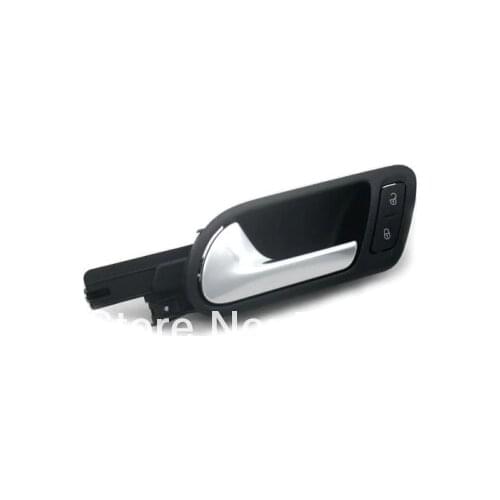 Interior Door Handle Driver Side Black For Volkswagen For VW Golf Jetta MK5