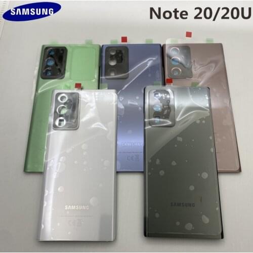 SAMSUNG Galaxy Note 20 N980 Note20 Ultra N985 Back Case Battery Cover Glass Housing Cover Door Rear Case Replacement Original